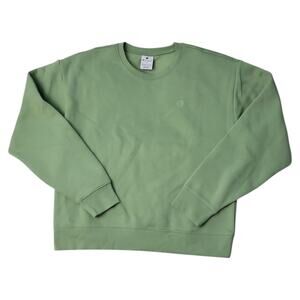Champion Fleece women's crew sweat shirt basil green M NWT